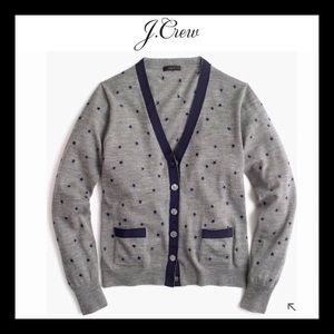 J. Crew Harlow Cardigan Sweater Grey XXS NWT